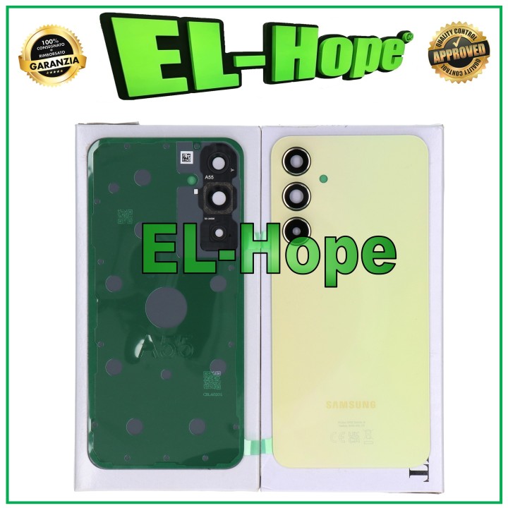 ORIGINAL SAMSUNG GALAXY A55 5G SM-A556B LIME BATTERY CASE BACK COVER