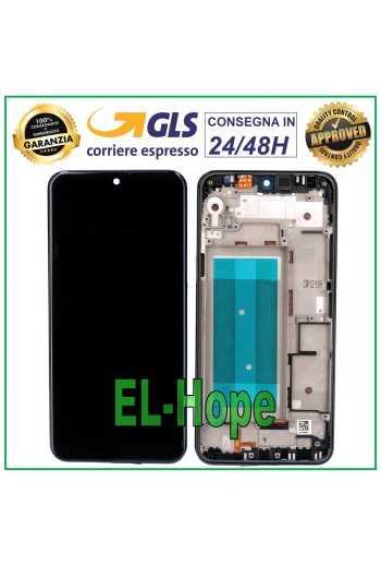 LCD DISPLAY + FRAME FOR LG K50 LMX520 LM-X520EMW TOUCH SCREEN GLASS SCREEN