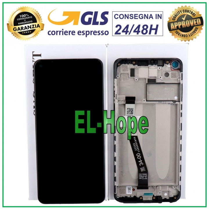 ORIGINAL FRAME LCD DISPLAY XIAOMI REDMI NOTE 9 / 10X 4G M2003J15SC J15SG J15SS