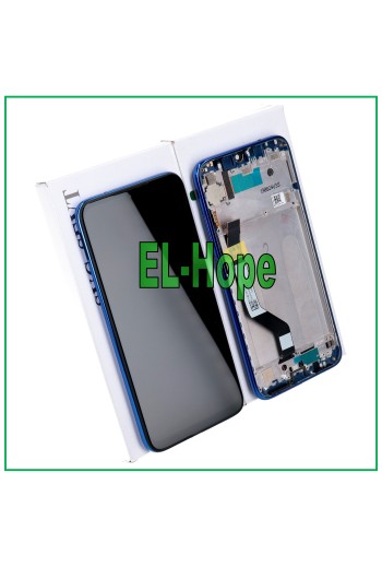 LCD DISPLAY + ORIGINAL FRAME XIAOMI REDMI M1901F7G M1901F7H TOUCH SCREEN BLUE