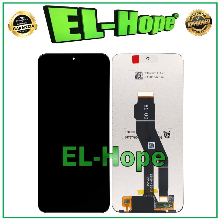 LCD DISPLAY FOR HONOR X50i CRT-AN00 TOUCH SCREEN MONITOR BLACK GLASS SCREEN