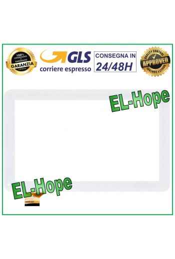 TOUCH SCREEN GLASS MEDIACOM I10A3G M-MPI10A3G SmartPad i10 3G ORIGINAL WHITE