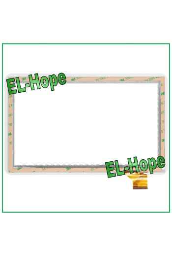 TOUCH SCREEN GLASS HK10DR2438-V01 10.1 FOR TABLET ORIGINAL WHITE