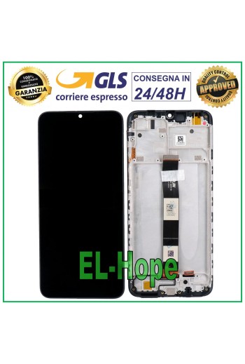 LCD DISPLAY + FRAME FOR XIAOMI REDMI 9i M2006C3 TOUCH SCREEN GLASS SCREEN