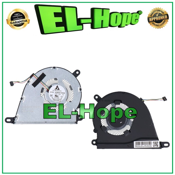 CPU FAN FOR HP NOTEBOOK L68136-005 15-DY 15S 14-DQ 14S EQ0019NL 4PIN