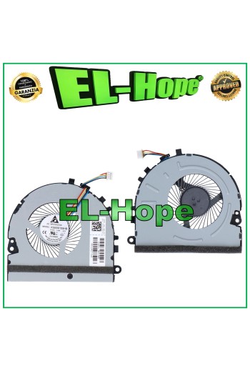 KSB06105HB FAN CPU FOR HP DC28000L6D0 NOTEBOOK SPS-L20473-001 15DA 15DB
