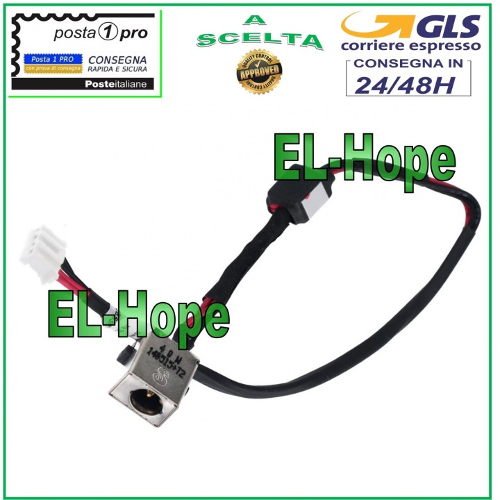 DC POWER JACK PJ901 ACER ASPIRE E5-511P FLEX CHARGE POWER CONNECTOR