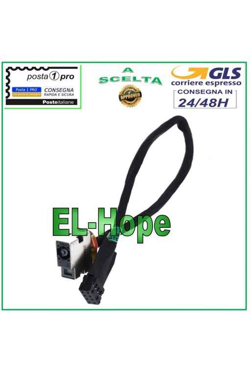 DC POWER JACK PJ584 NOTEBOOK HP 717371-FD6 FLEX CHARGE POWER CONNECTOR