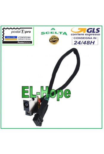 DC POWER JACK PJ584 NOTEBOOK HP 709802-YD1 FLEX CHARGE POWER CONNECTOR