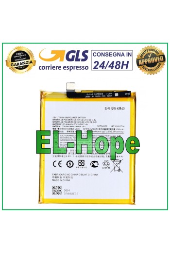 BATTERY KR40 FOR MOTOROLA MOTO ONE ACTION XT2013 3290 mAh EQUAL TO ORIGINAL