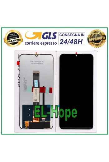 LCD DISPLAY PARI ORIGINAL SERVICE XIAOMI REDMI 9C NFC TOUCH SCREEN BLACK GLASS