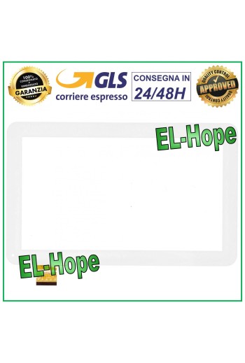 TOUCH SCREEN GLASS MAJESTIC TAB 301 3G Digitizer 10.1 TABLET ORIGINAL WHITE