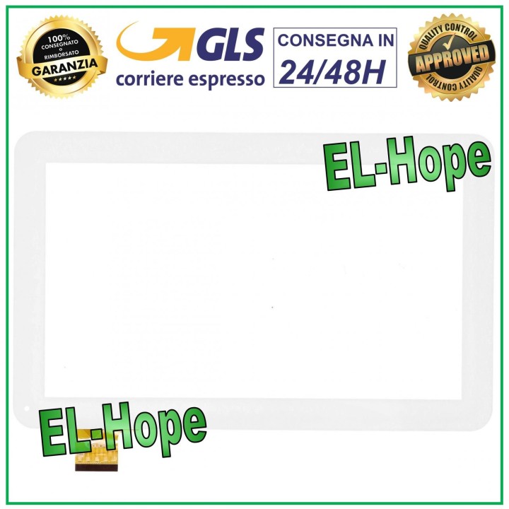 TOUCH SCREEN GLASS ADJ Style TAB 10.1 3G Digitizer TABLET ORIGINAL WHITE