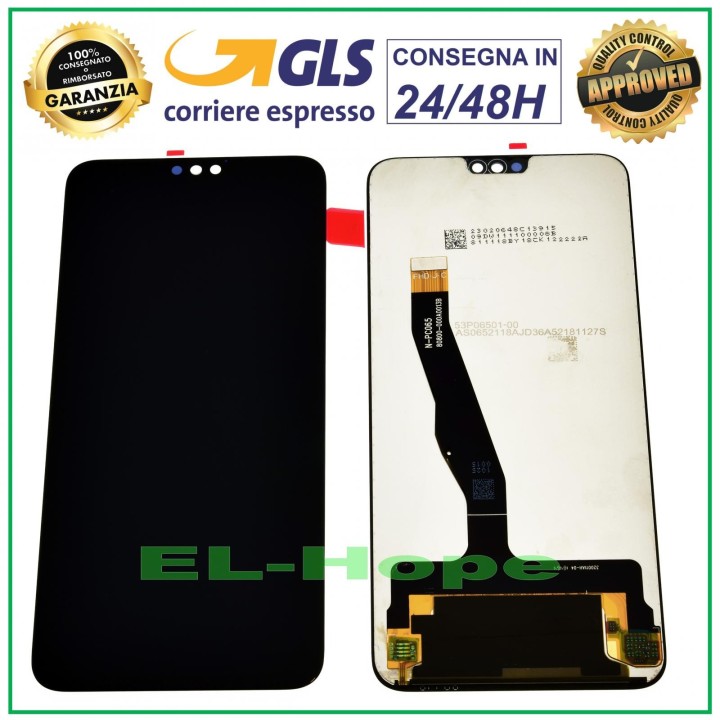 LCD DISPLAY FOR HUAWEI HONOR 8X JSN-AL00 AL00A TL00 TOUCH SCREEN BLACK GLASS