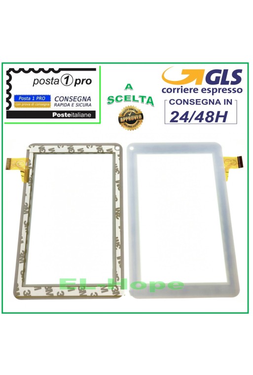 TOUCH SCREEN GLASS I-JOY kandy Android DIGITIZER ORIGINAL WHITE