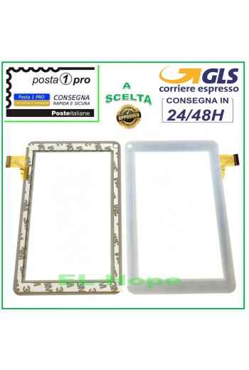 TOUCH SCREEN GLASS Scroll Basic Plus 7 DIGITIZER ORIGINAL WHITE