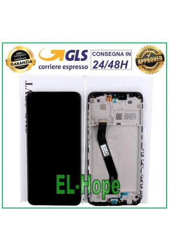 LCD DISPLAY + FRAME ORIGINAL XIAOMI REDMI 8A M1908C3KG TOUCH SCREEN BLACK GLASS
