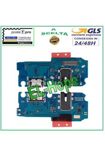 CHARGING CONNECTOR SAMSUNG GALAXY A12 SM-A127 FN + MICROPHONE TYPE C CHARGING
