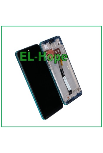 LCD DISPLAY FOR XIAOMI REDMI NOTE 10 LITE TOUCH SCREEN BLUE FRAME SCREEN