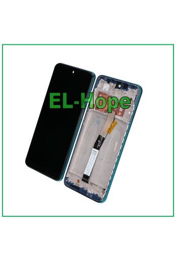 LCD DISPLAY FOR XIAOMI REDMI NOTE 10 LITE TOUCH SCREEN BLUE FRAME SCREEN