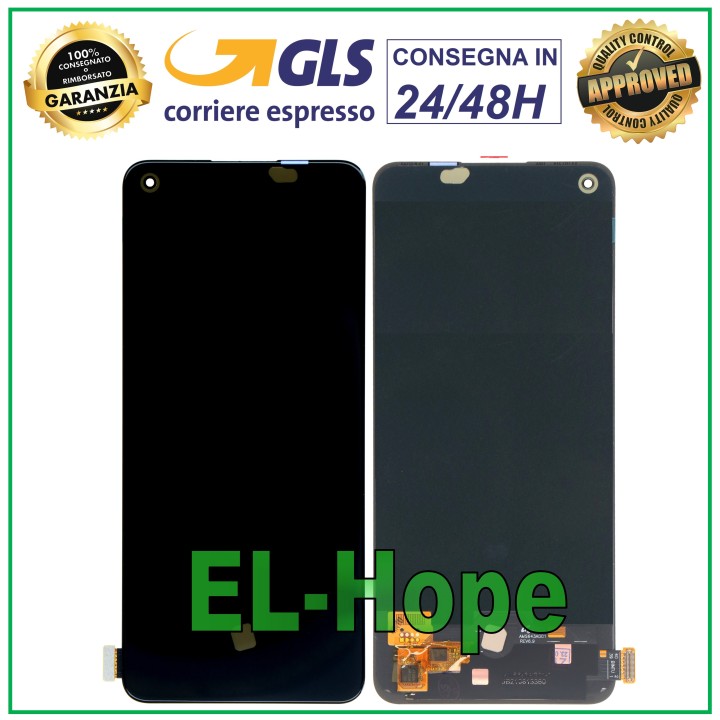 OLED LCD DISPLAY FOR ONEPLUS NORD CE 2 5G IV2201 TOUCH SCREEN GLASS SCREEN BLACK