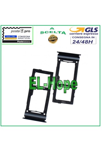 SLOT CARRIAGE COMPARTMENT NANO SIM CARD SD SAMSUNG GALAXY A52 5G SM-A526 B BLACK