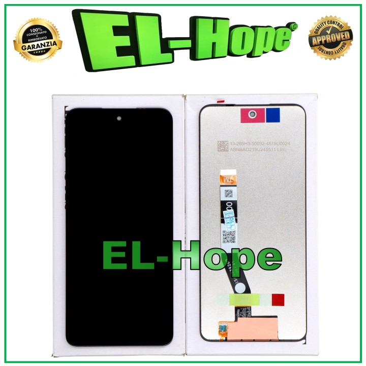 TOUCH SCREEN LCD DISPLAY EQUAL ORIGINAL SERVICE MOTOROLA MOTO G73 5G XT2237 BLACK