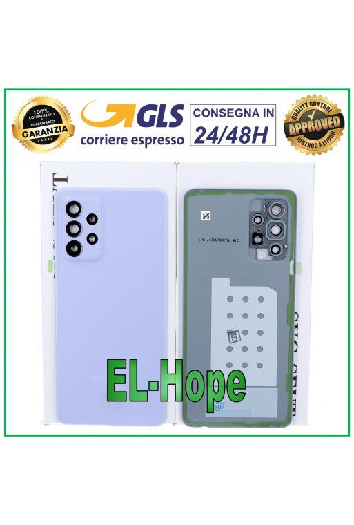 ORIGINAL SAMSUNG GALAXY A52 SM-A526B BATTERY COVER PURPLE BACK COVER