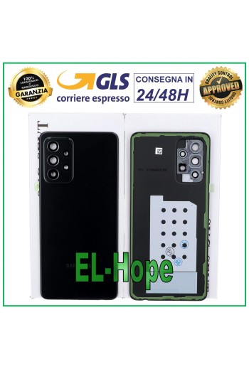 ORIGINAL SAMSUNG GALAXY A52 SM-A526B BATTERY COVER BLACK BACK COVER