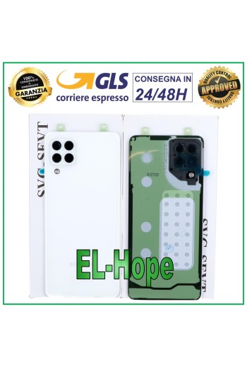 ORIGINAL SAMSUNG GALAXY A22 SM-A225 BACK COVER GLASS WHITE
