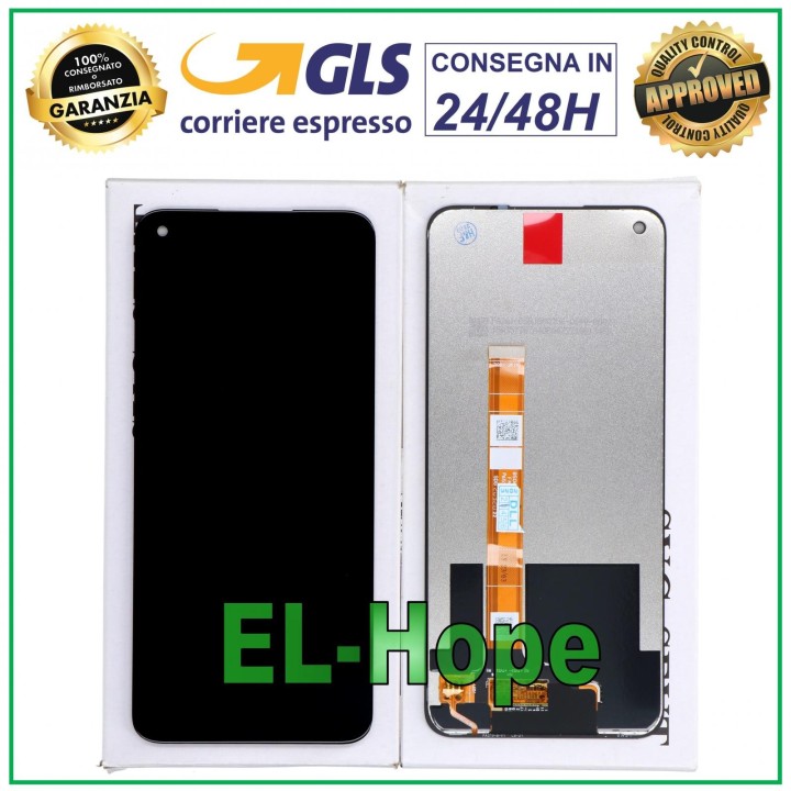 LCD DISPLAY + TOUCH PARI ORIGINAL SERVICE OPPO A72 4G CPH2067 ASSEMBLED GLASS