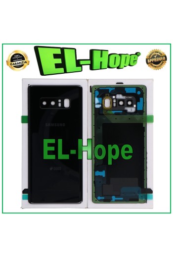 ORIGINAL SAMSUNG GALAXY NOTE 8 SM-N950 BACK COVER BLACK GLASS