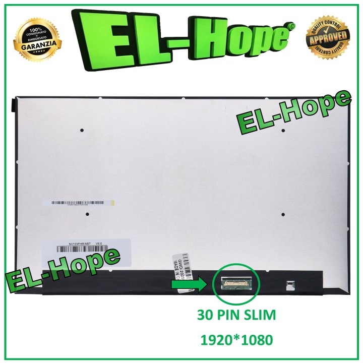 DISPLAY N133HCG-GF3 C1 LCD NOTEBOOK 13.3 30 PIN SLIM 1920*1080 FHD LED SCREEN