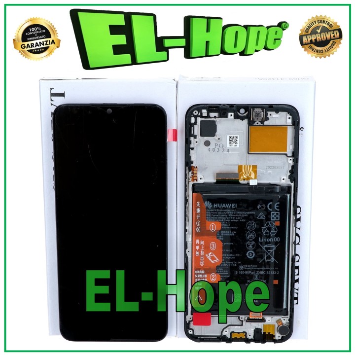TOUCH SCREEN LCD DISPLAY BATTERY FRAME ORIGINAL SERVICE HONOR X6 VNE-LX1 LX2