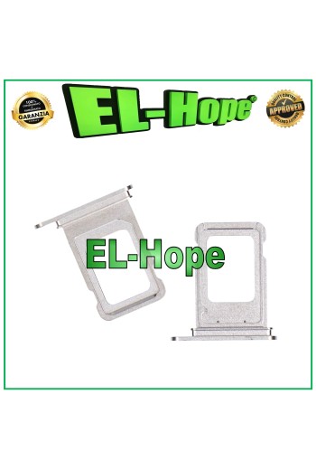 SLOT CART COMPARTMENT HOLDER CARD HOUSING NANO SIM FOR IPHONE 13 PRO MAX SILVER