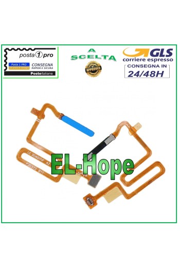 FLAT FLEX FINGERPRINT SENSOR KEY OPPO A54 5G CPH2195 BLUE