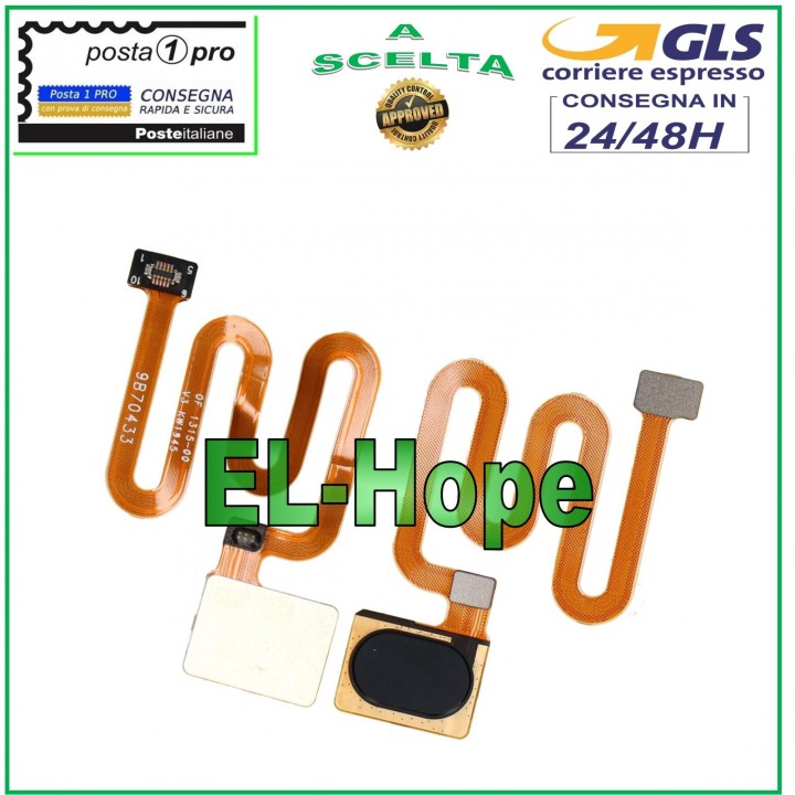 FLAT FINGERPRINT KEY OPPO A9 2020 CPH1937 CPH1939 CPH1941 BLACK