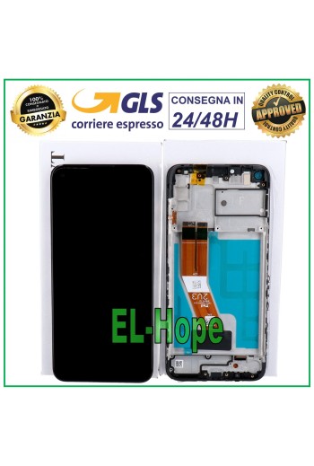 ORIGINAL LCD DISPLAY + FRAME SAMSUNG GALAXY A11 SM-A115F A115 TOUCH SCREEN BLACK