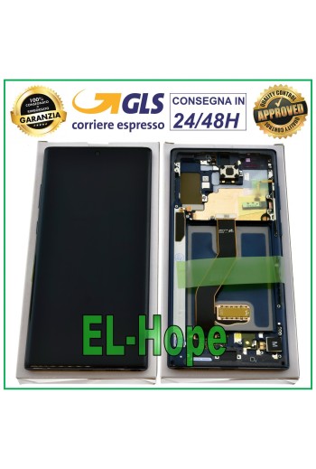 ORIGINAL LCD DISPLAY SAMSUNG GALAXY NOTE 10 PLUS SM-N976 F TOUCH SCREEN BLACK