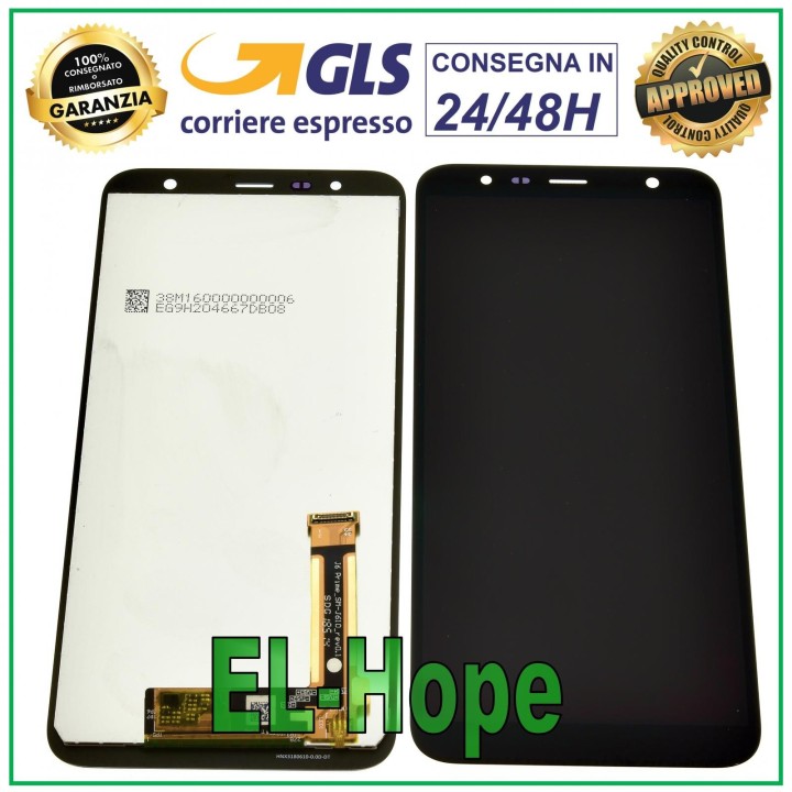 LCD DISPLAY FOR SAMSUNG GALAXY J4 CORE SM J410 FN TOUCH SCREEN BLACK GLASS