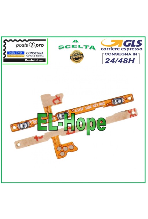 FLAT SIDE KEYS VOLUME POWER ON KEY SAMSUNG GALAXY A31 SM A315
