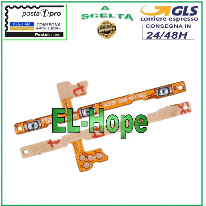 FLAT SIDE KEYS VOLUME POWER ON KEY SAMSUNG GALAXY A31 SM A315