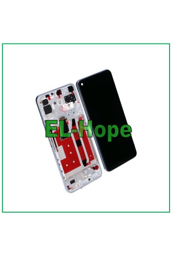 DISPLAY FRAME TOUCH SCREEN FOR HUAWEI NOVA 7 SE CDY-AN00 GLASS SCREEN SILVER
