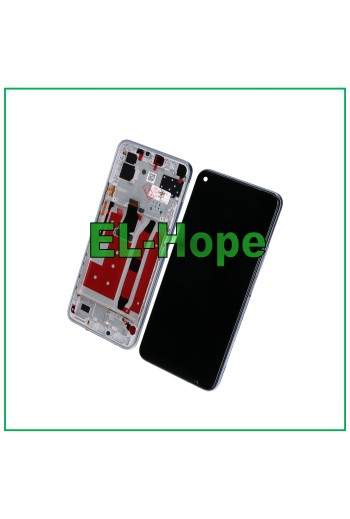DISPLAY FRAME TOUCH SCREEN FOR HUAWEI NOVA 7 SE CDY-AN00 GLASS SCREEN SILVER
