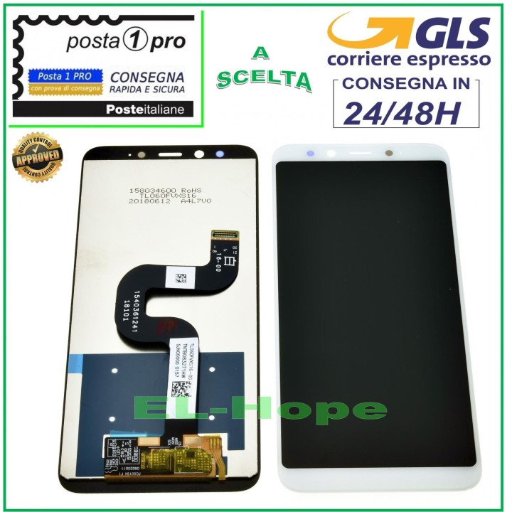 LCD DISPLAY FOR XIAOMI M1804D2SG TOUCH SCREEN MONITOR GLASS WHITE