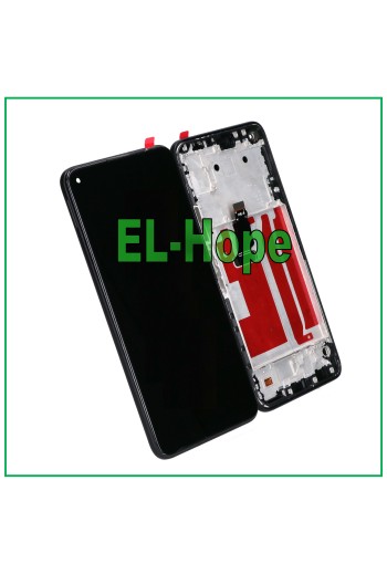 LCD DISPLAY FRAME TOUCH SCREEN FOR HUAWEI NOVA 7 SE CDY-AN00 BLACK GLASS SCREEN