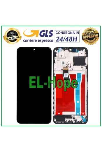 LCD DISPLAY + FRAME FOR HUAWEI NOVA Y70 PLUS MGA-LX9 TOUCH SCREEN BLACK GLASS