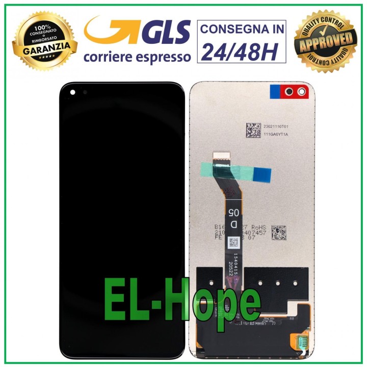 LCD DISPLAY + TOUCH FOR HONOR X20 NTN-AN20 SCREEN GLASS BLACK SCREEN