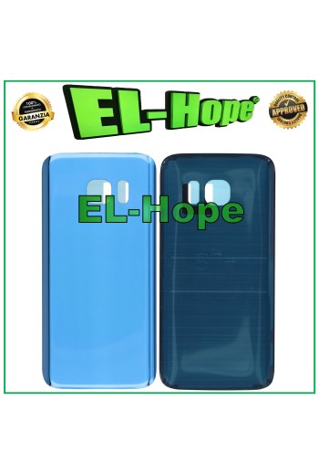 BATTERY SHELL FOR SAMSUNG GALAXY S7 SM-G930 GLASS BACK COVER BLUE