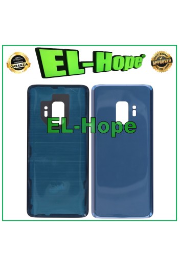 BATTERY SHELL FOR SAMSUNG GALAXY S9 SM-G960 GLASS BACK COVER BLUE